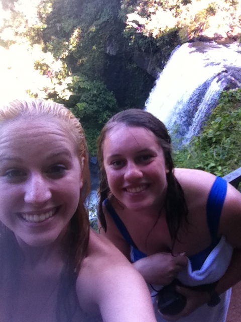 Another waterfall selfie!