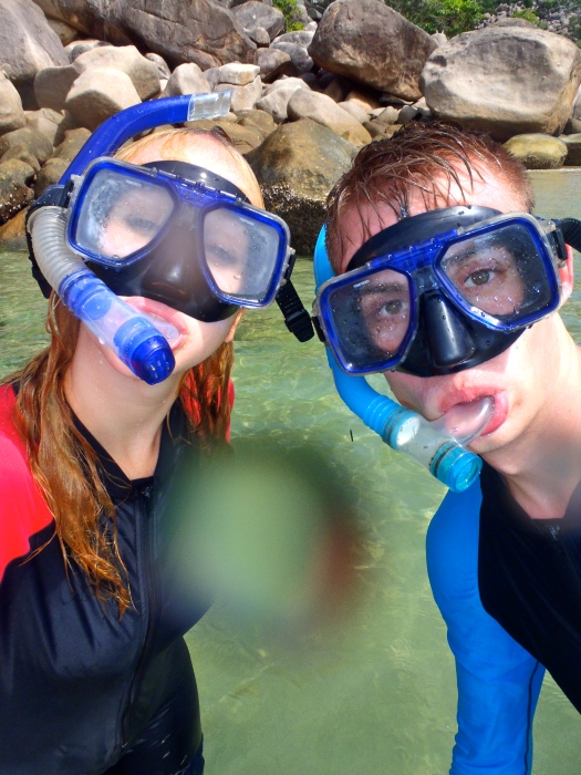 Getting our snorkel on